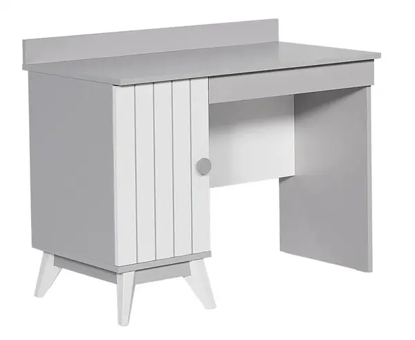 Dětský psací stůl tweety - bílá/šedá