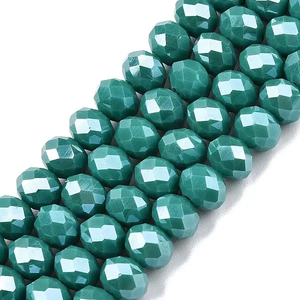 Electroplate Glass Beads Strands