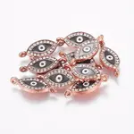 Alloy Rhinestone Links connectors