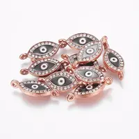 Alloy Rhinestone Links connectors