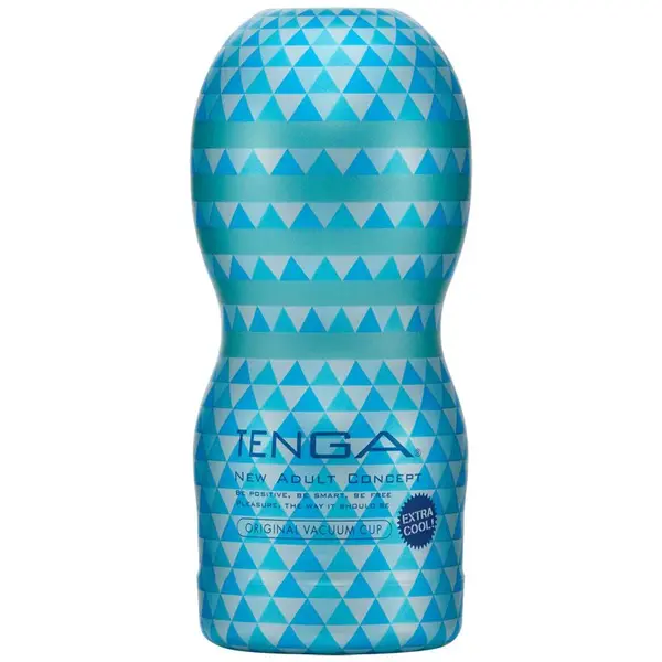 Tenga Premium Original Vacuum Cup Extra Cool jednorazový masturbátor 15,5 cm