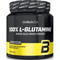 BioTechUSA 100% L-Glutamine prášok s aminokyselinami 240 g