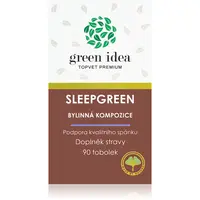 Green Idea Sleepgreen tobolky pri ťažkostiach so spánkom a zaspávaním 90 cps