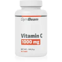 GymBeam Vitamin C 1000 mg tablety na podporu imunitného systému, pre krásnu pleť a nechty 90 tbl