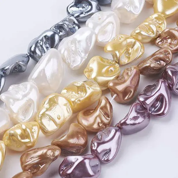 Shell Pearl Beads Strands