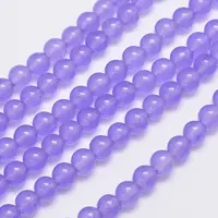 Natural & Dyed Malaysia Jade Bead Strands