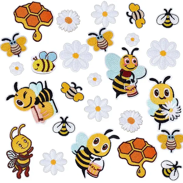 43Pcs Computerized Embroidery Cloth Iron on/Sew on Patches