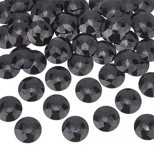 50Pcs Flat Back Acrylic Rhinestone Cabochons