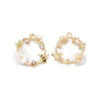 Alloy Enamel Pendants