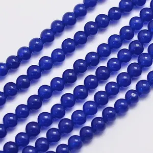 Natural & Dyed Malaysia Jade Bead Strands