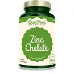 GreenFood Nutrition Zinc Chelate kapsle pro podporu imunitního systému, krásnou pleť a nehty 60 cps