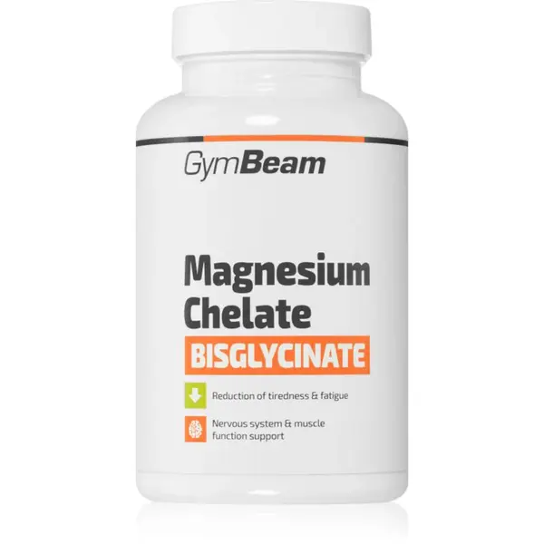 GymBeam Magnesium Chelate Bisglycinate kapsuly na účinné doplnenie horčíka 112 g