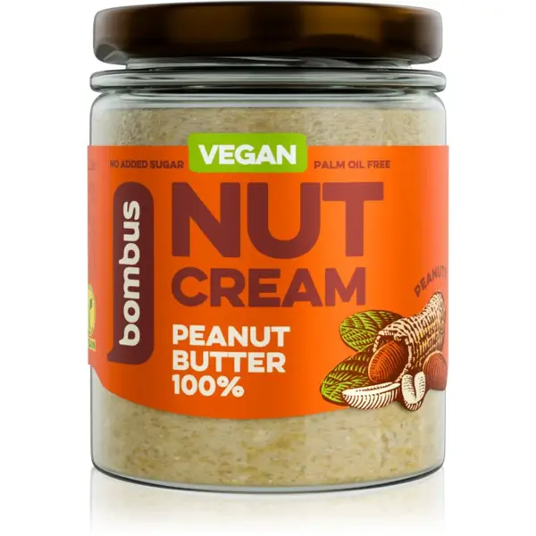 Bombus Nut Cream Peanut Butter 100% ořechový krém 300 g