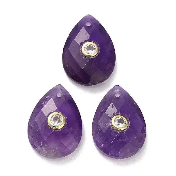 Natural Amethyst Pendants