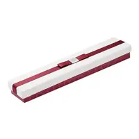 Rectangle Cardboard Necklace/Watch Boxes with Bowknot