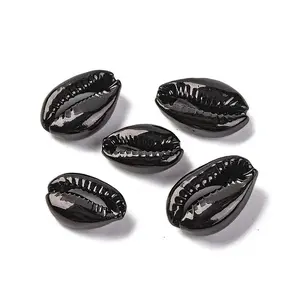 Baking Paint Cowrie Shell Beads