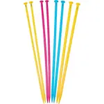 4 Pairs 4 Style Plastic Knitting Needles