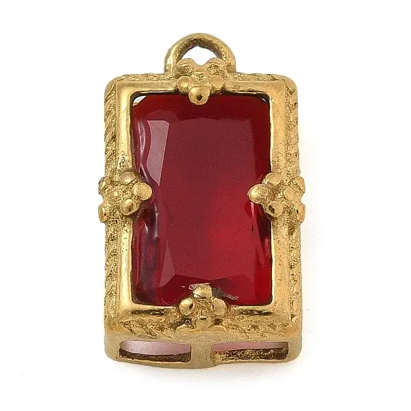 304 Stainless Steel Rhinestone Pendants