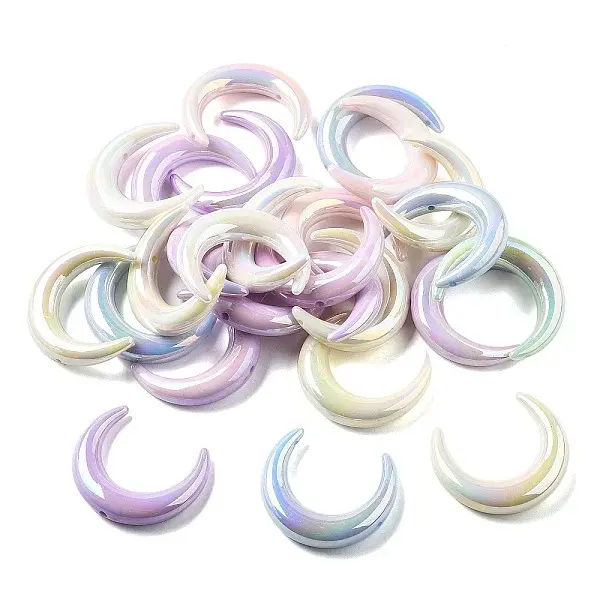 UV Plating Opaque Acrylic Beads