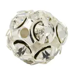 Brass Rhinestone Beads
