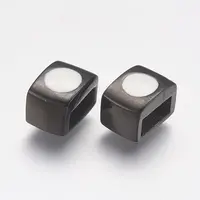304 Stainless Steel Enamel Slide Charms