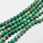 Round Natural Imperial Jasper Beads