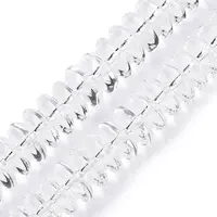 Transparent Glass Beads Strands