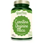 GreenFood Nutrition Carnitine Arginine Maca podpora sportovního výkonu 90 cps