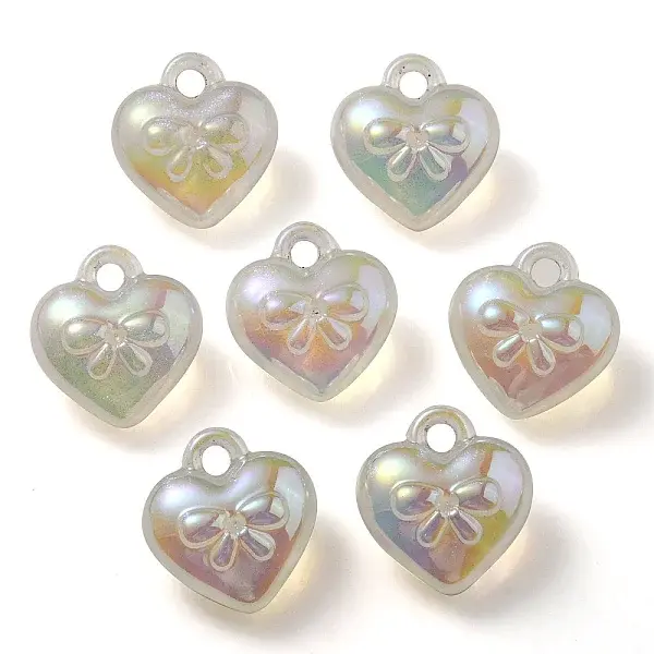 Luminous UV Plating Transparent Acrylic Pendants