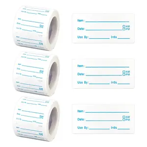 500Pcs Rectangle Roll Stickers