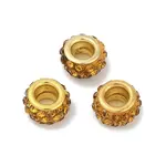 Alloy Rhinestone Clay Pave Beads