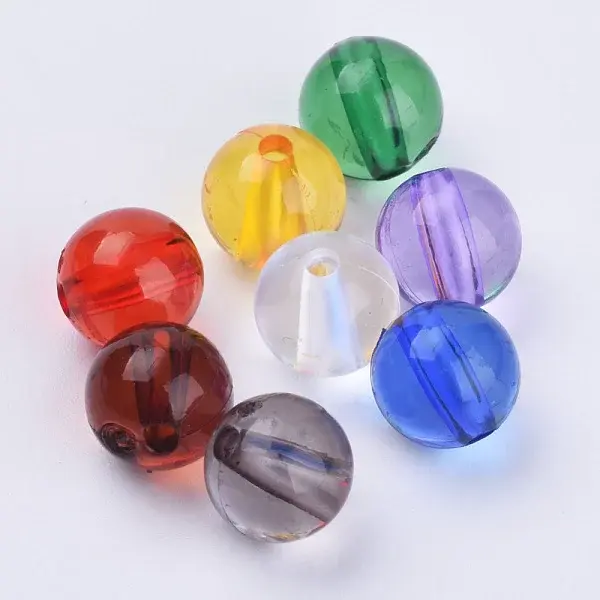 Transparent Acrylic Beads
