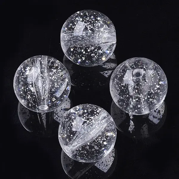 Transparent Acrylic Beads