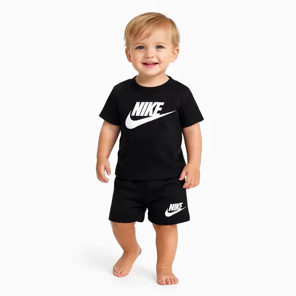 Nike kids club tee and short set 24m