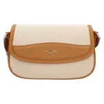 Dámska crossbody kabelka David Jones Erla - béžovo- svetlo hnedá