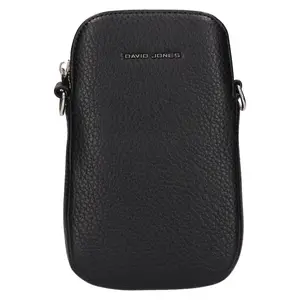 Dámska kabelka na mobil a doklady David Jones Kaila - čierna