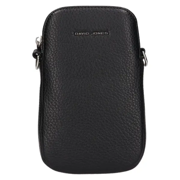 Dámska kabelka na mobil a doklady David Jones Kaila - čierna