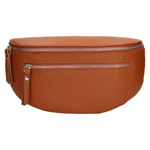 Dámska kožená ľadvinka Italia Pavla - koňak