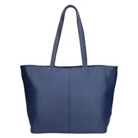 Dámska kožená kabelka Italia Zitta - modrá