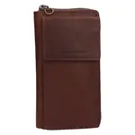 Dámská kožená crossbody kabelka s peněženkou The Chesterfield Brand Lauri - hnědá