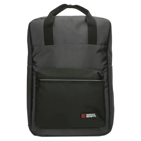 Pánsky trendy batoh Enrico Benetti Montrel - čierno-šedá