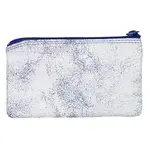 Dámská kožená klíčenka DD Anekta Martina - modro-bílá