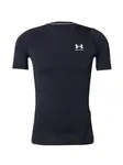 UNDER ARMOUR Funkčné tričko  čierna / biela