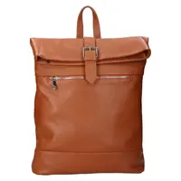 Dámský kožený batoh Italia Babet - koňak