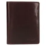 Pánská kožená peněženka Lagen Apolos - tmavě hnědá