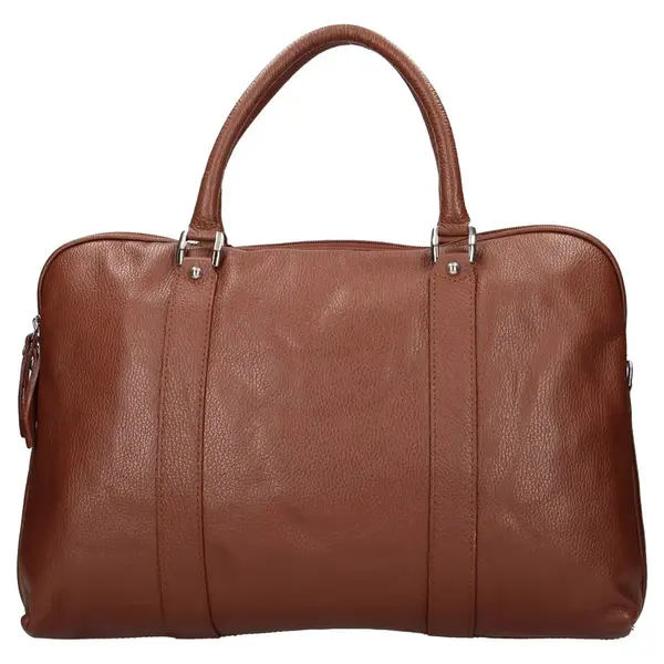 Pánská kožená taška přes rameno Katana Petrson - koňak