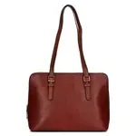 Elegantní dámská kožená kabelka Katana Wella - hnědá