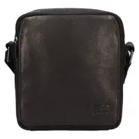 Pánská kožená taška přes rameno SendiDesign Bonny - černá