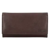 Dámská kožená peněženka Lagen Victoria - tmavě hnědá