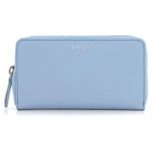 Dámská kožená peněženka Tamaris Ebba - modrá